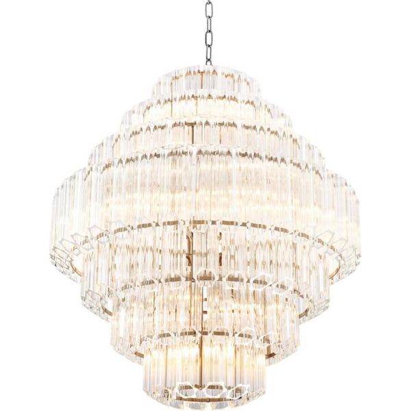 Lampadario Casa Padrino Diametro 80 X H. 89 Cm - Arredo Alberghiero-image