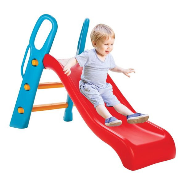 Pilsan | Scivolo Bingo, Scivolo In Plastica, Rosso | Carico Massimo 25 Kg | Per Bambini A Partire Da 3 Anni | Materiale Resistente E Robusto | Montaggio Facile | Per Interni Ed Esterni-image