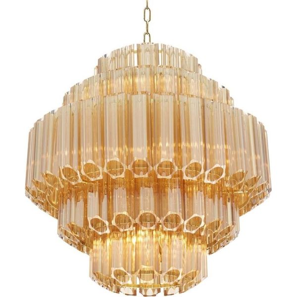 Lampadario Casa Padrino Diametro 66 X H. 67 Cm - Arredo Alberghiero-image