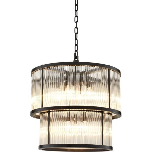 Lampadario Casa Padrino Bronzo 55 X H. 59 Cm - Collezione Luxury-image