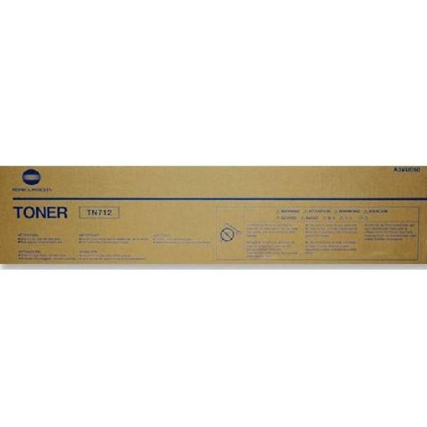 Konica Minolta TN-712 - Schwarz - Original - Tonerpatrone - FüR Bizhub 654E, 754E, C654 (A3VU050)-image