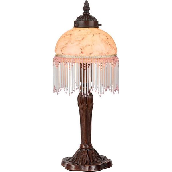 Casa Padrino Lampada Da Tavolo Barocca / Lampada Da Tavolo Multicolore Ø 15 X H. 40 Cm - Mobili In Stile Barocco-image