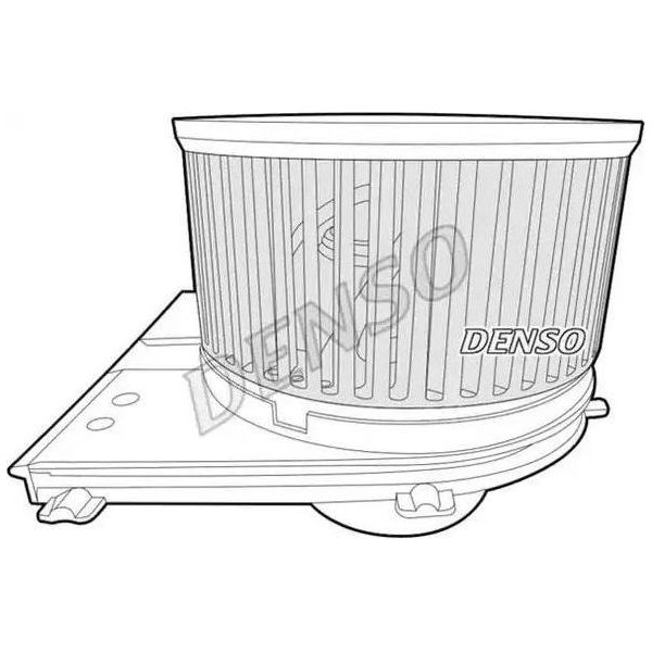 Denso DEA02004 Motore Ventilatore Ventilatore Interno Per Vw Golf Iv Hatchback (1J1) Golf Iv Variant (1J5) Lupo (6X1, 6E1) New Beetle Cabrio (1Y7) Polo (6N2)-image