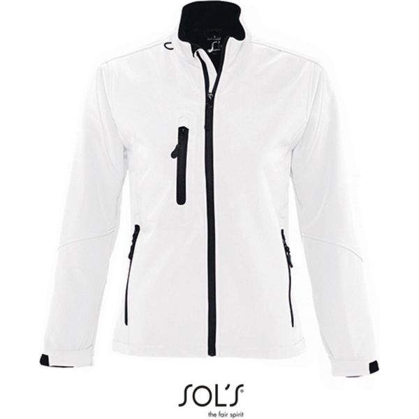 Sols 46800 | Giacca Softshell Da Donna Roxy - Colore: Bianco - Taglia: Xxl-image
