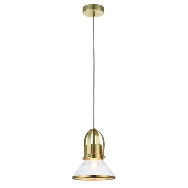 Casa Padrino Lampada A Sospensione / Lampada A Sospensione Color Ottone Ø 18,5 X H. 23 Cm - Luci & Lampadari-image