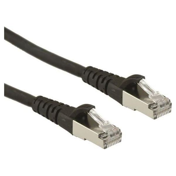 Roline - Patch-Kabel - RJ-45 (M) Bis RJ-45 (M) - 10 M - Sftp - Cat 6A - Schwarz (21.15.2857)-image