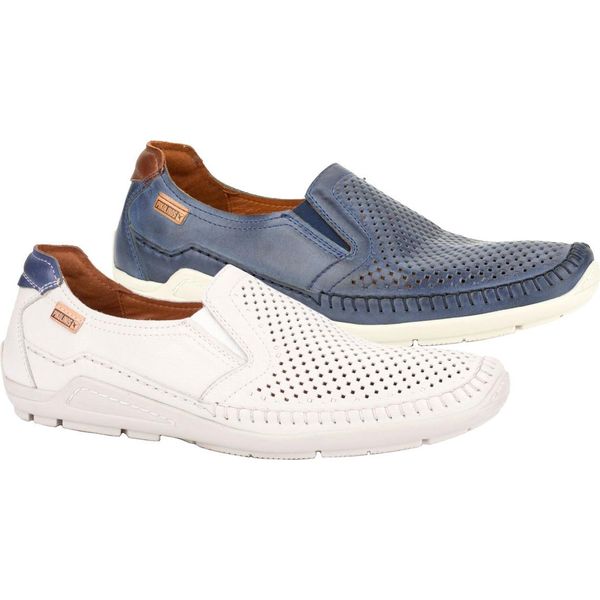 Pikolinos Scarpe Slip-On Azores 06H-3126 Scarpe Slip-On Uomo, Dimensione:42 Eu, Colore:Bianco-image