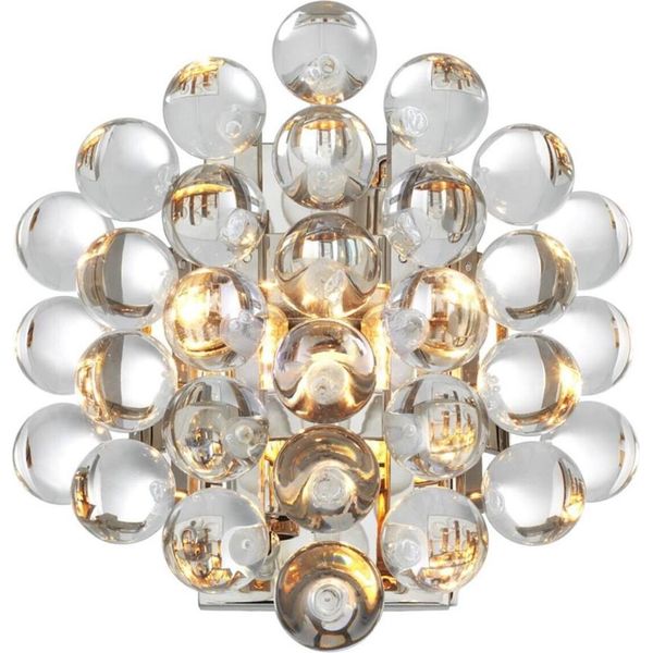 Casa Padrino Applique In Argento 24,5 X 15 X H. 24 Cm - Qualità-image