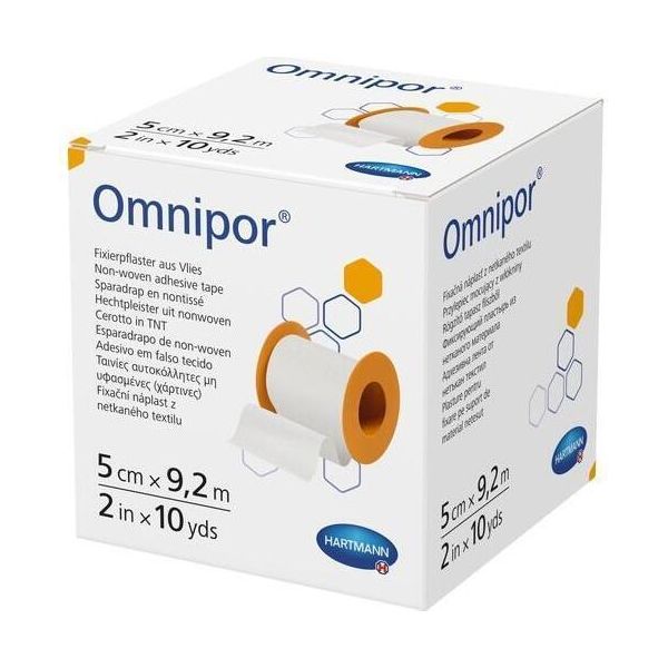 Omnipor Cerotto Di Fissaggio In Tessuto Non Tessuto 5 Cmx9,2 M 1 Pz-image