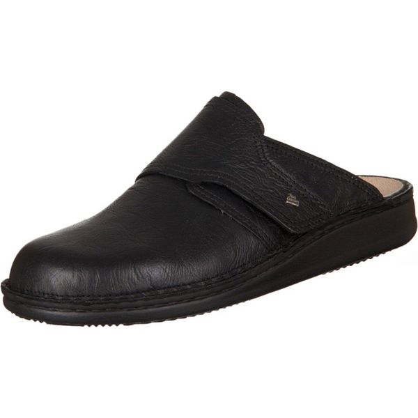 Finn Comfort, Amalfi, Uomo, Mulo, Pelle, Nero, Nuovo - Scarpe Da Uomo Sandalo / Mulo, Nero-image