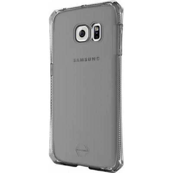 Itskins, Custodia Protettiva Per Samsung Galaxy S6 Edge, Semirigida, Spectrum, Nero Trasparente-image