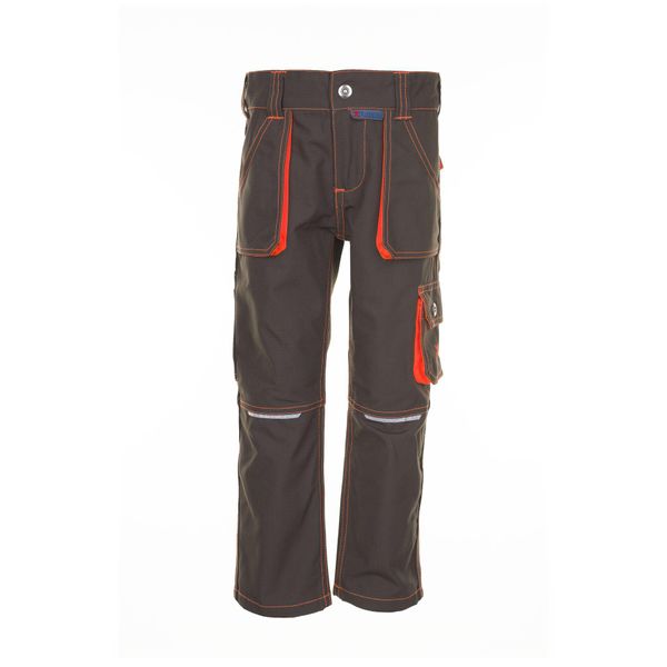 Taglia 98/104 Bambini Planam Junior Pantaloni Arancio Oliva Modello 6112-image
