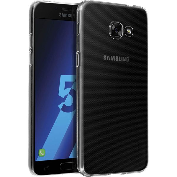 Avizar, Samsung Galaxy A5 2017 Cover Protettiva In Silicone Ultrasottile (0,30 Mm), Trasparente-image