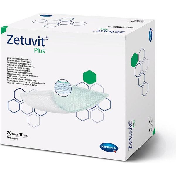 Hartmann Zetuvit Plus 20X40Cm P10 | Confezione (10 Pezzi)-image