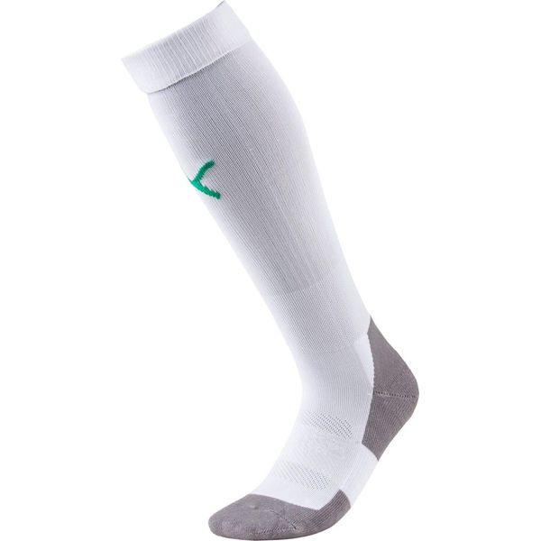 Puma Uomo Calcio Liga Core Calzini Uomo Calzini Bianco Verde Taglia 3 (39-42)-image