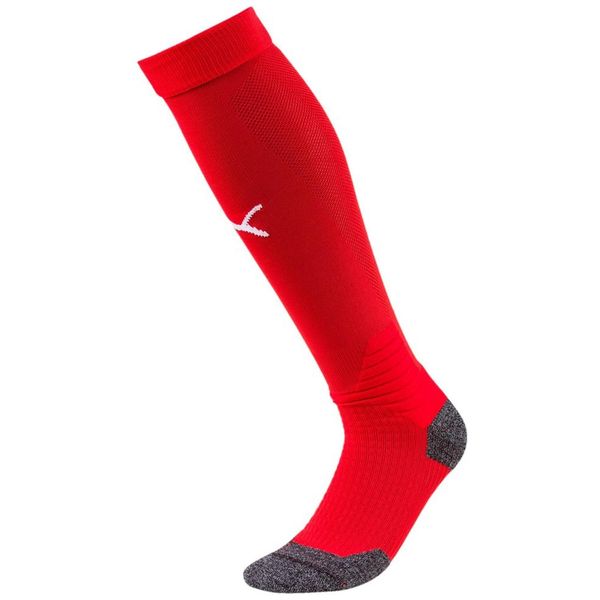 Puma Uomo Calcio League Calzini Uomo Calzini Rosso Bianco Taglia 4 (43-46)-image