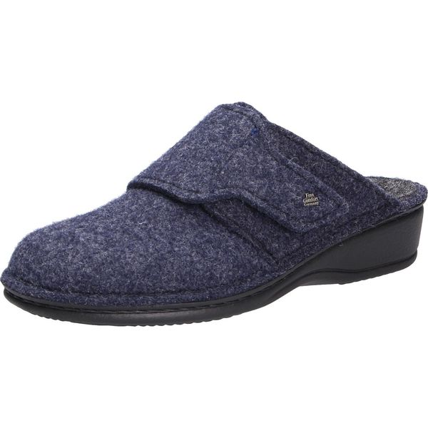 Finn Comfort Andermatt, Pantofole, Blu, Feltro Di Lana, Nuovo, Donna - Casa - Pantofole Donna, Blu-image