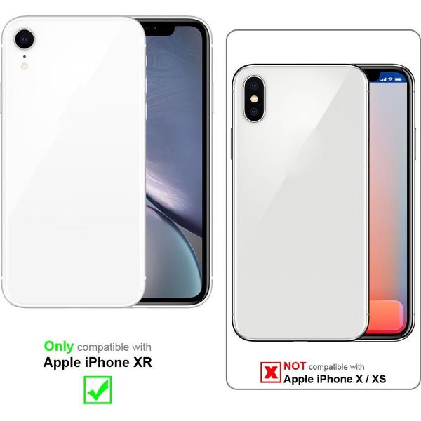 Cadorabo Custodia Per Apple Iphone Xr Custodia Protettiva In Nero Custodia Per Telefono Cellulare Custodia Cover Chiusura Magnetica-image