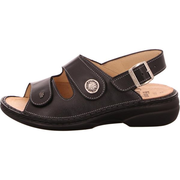 Finn Comfort Sandali Da Donna Isera 10428-36, 10428-37, 10428-38, 10428-39, 10428-40, 10428-41, 10428-42 FCO-05004 Nero 36-image