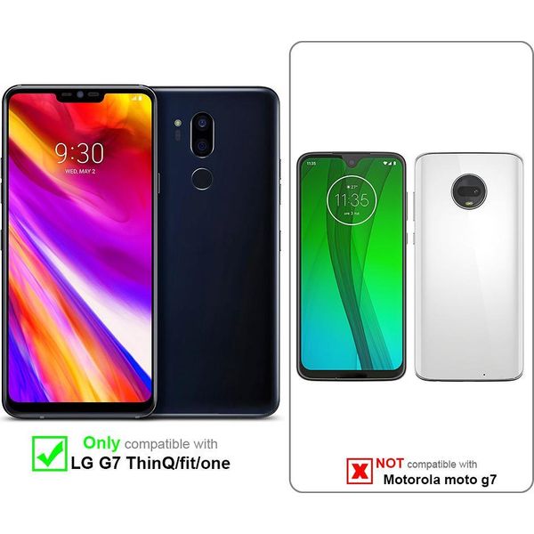 Custodia Cadorabo Per Lg G7 Thinq / Fit / One Cover Protettiva In Marrone Custodia Flip Per Telefono Cellulare Custodia Cover-image