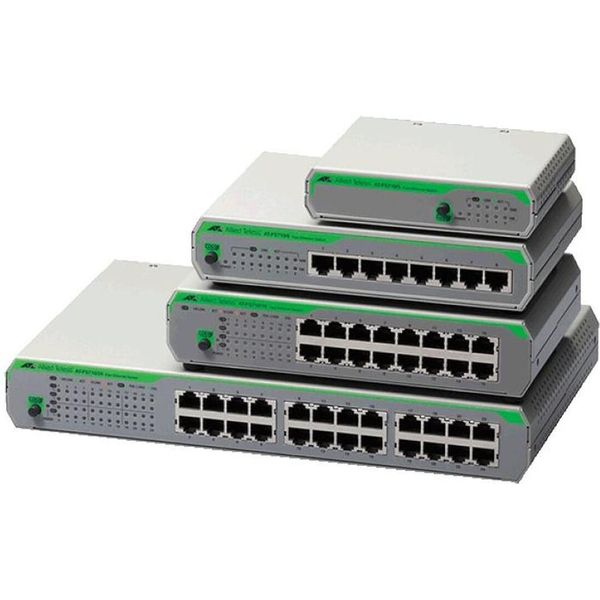 Allied Telesis AT-FS710/8-50 - Non Gestito - Fast Ethernet (10/100) - Rack-Einbau-image