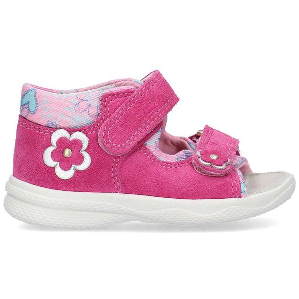 Superfit Polly 00095-55, Rosa, Deambulatore, Sandalo, Bambina, Pelle, Nuovo - Scarpe Per Bambini Deambulatori Misura 18 - 26, Multicolore, Pelle/Tessuto (Velour)-image