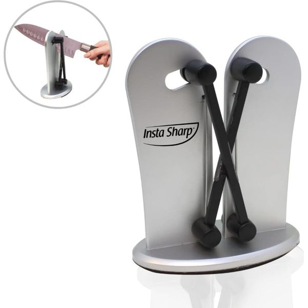 Best Direct Insta Sharp - Affilacoltelli, Affilacoltelli Innovativo E Di Alta Qualità, In Acciaio Al Tungsteno - Affilacoltelli, Per Coltelli E Forbici-image