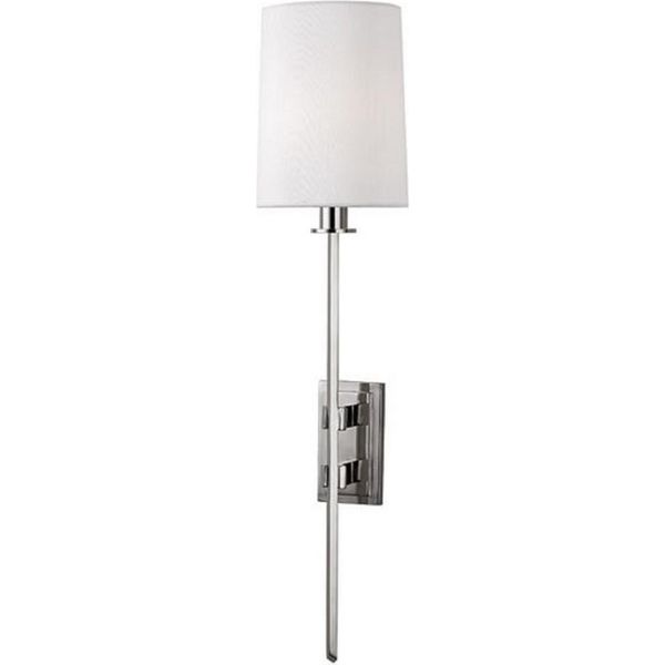 Casa Padrino Applique Argento / Bianco 14 X 9,5 X H. 57,8 Cm - Accessori Per La Decorazione Di Alberghi E Ristoranti-image