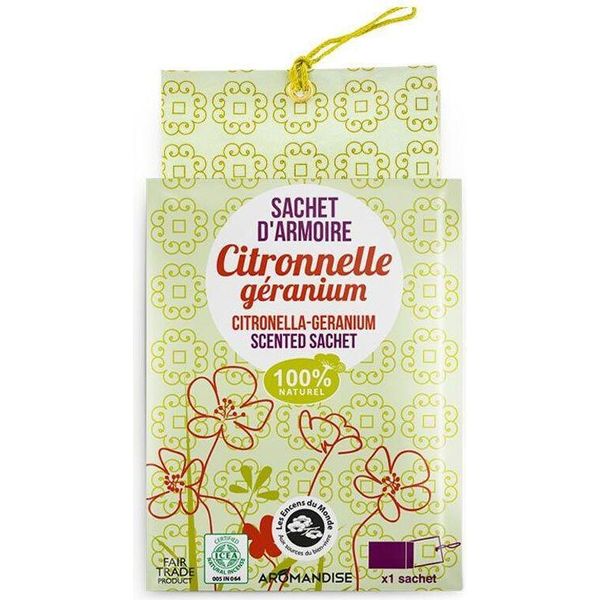Borsa Guardaroba Profumata - Citronella-Geranio-image