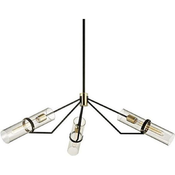 Casa Padrino Lampadario Bronzo/Ottone 127 X H. 37,5 Cm - Lampadario Da Salotto Di Design-image