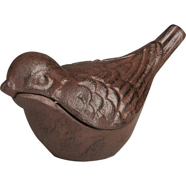 Esschert Design | Uccello Portachiavi - 15,4 Cm - Resistente Alle Intemperie - Pratico Gadget Per Le Chiavi-image