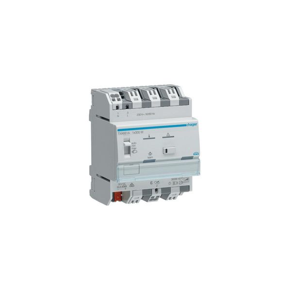Hager TXA661A Dimmer Knx Easy, 1 Canale 300W, Universale (TXA661A)-image