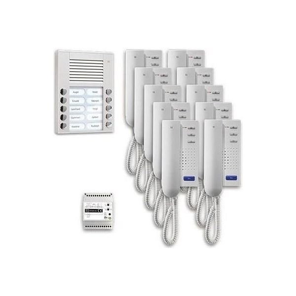Tcs Door Control Stazione Frontale Audio Pack 10 PPA10-IT/02-image