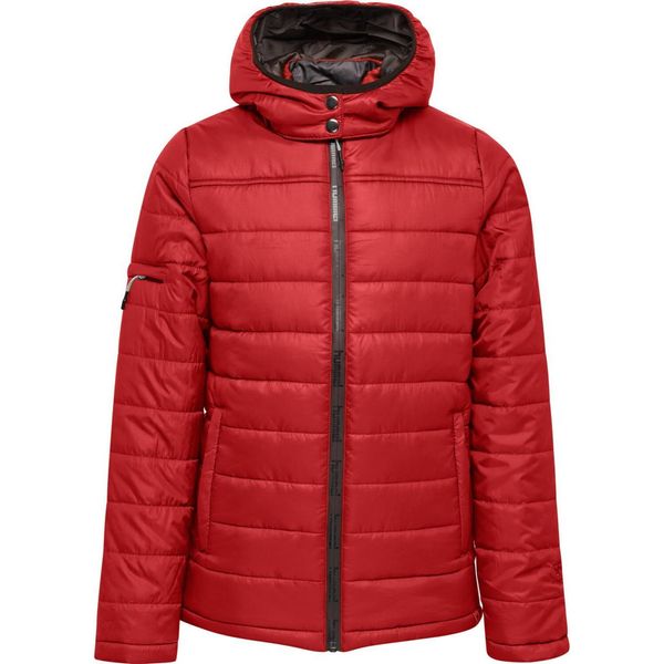 Hummel Hmlnorth Giacca Trapuntata Con Cappuccio Bambini True Red 176-image