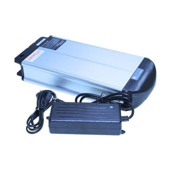 Batteria 36V 10 Ah Agli Ioni Di Litio 2 Poli XH370-10J Con Caricatore Per E-Bike, Pedelec, Bici Elettrica-image