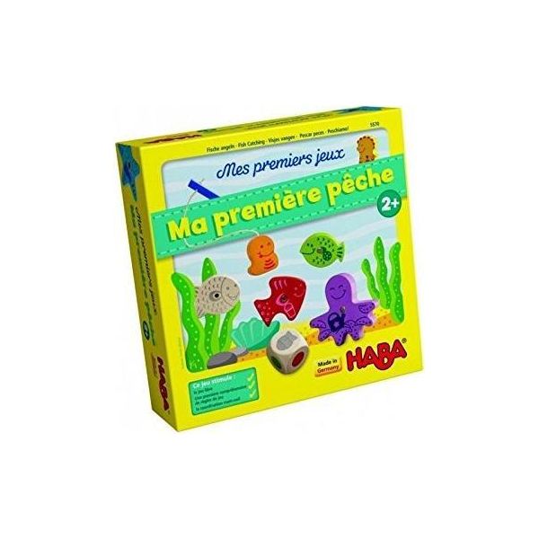 Haba Gioco Di Pesca In Legno - I Miei Primi Giochi - Pesca Dei Pesci-image