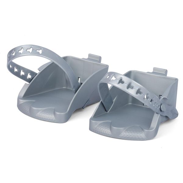Polisport Poggiapiedi + Cinghie Argento Bilby Junior-image