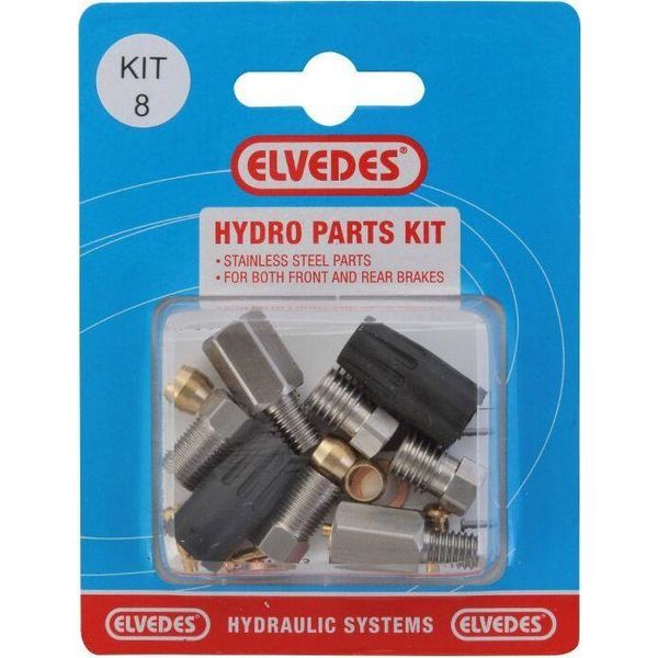 Elvedes M9X1.25 + M6 Magura Mt2 Kit Idraulico Argento Argento Taglia Unica-image
