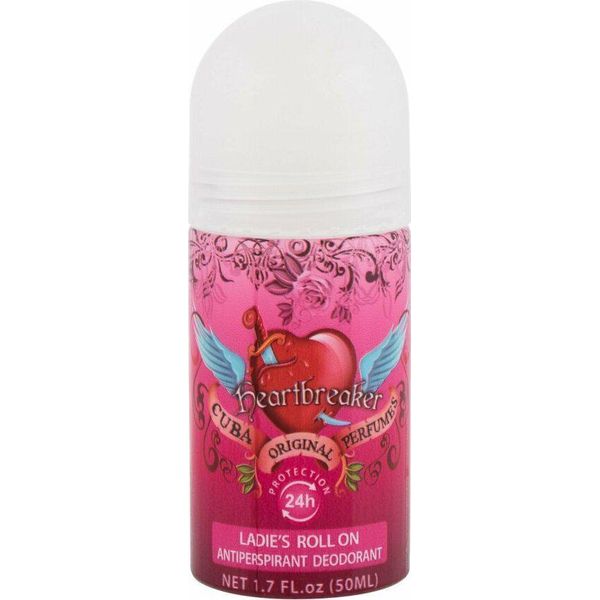 Cuba Heartbreaker Deodorant Roll-On Per Donna 50Ml-image