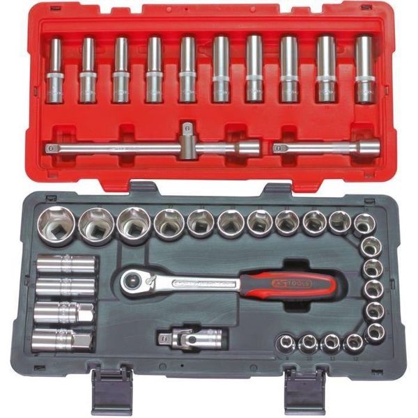 Set Di Chiavi A Bussola E Accessori Ks Tools Ultimate - 39 Pezzi - 922.0639-image