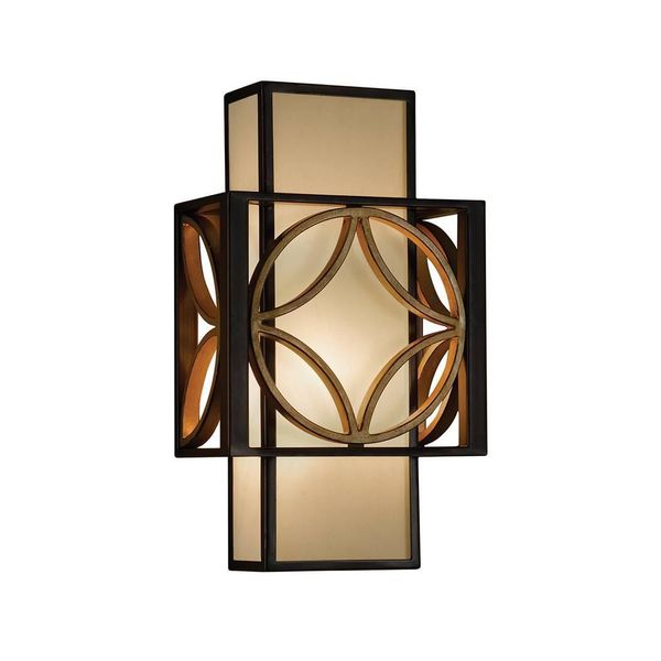 Lampada Da Parete Di Design Remy Marrone 1Xe14 40W Feiss-image