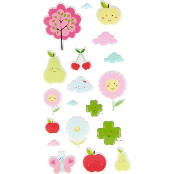 Adesivi Gonfiati - Frutti Deliziosi-image
