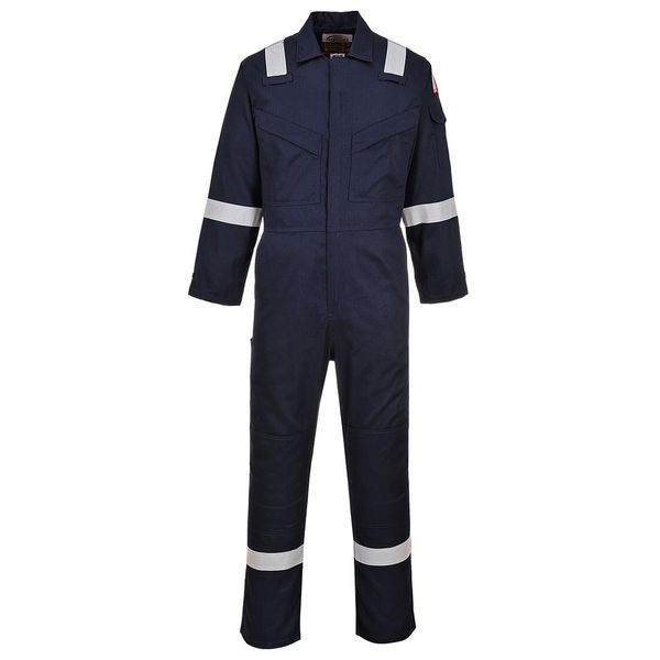 Portwest FR21 Tuta Superleggera E Antistatica 210G Navy Taglia Xl-image