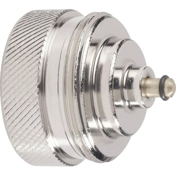 Eurotronic 700107 Markaryd, Adattatore Metallico Per Termostati Per Radiatori (Adattatore Per Valvole Per Radiatori, Lunga Durata, Accessori Per Termostati Per Radiatori, Attacco: M 28 X 1,5 Mm)-image