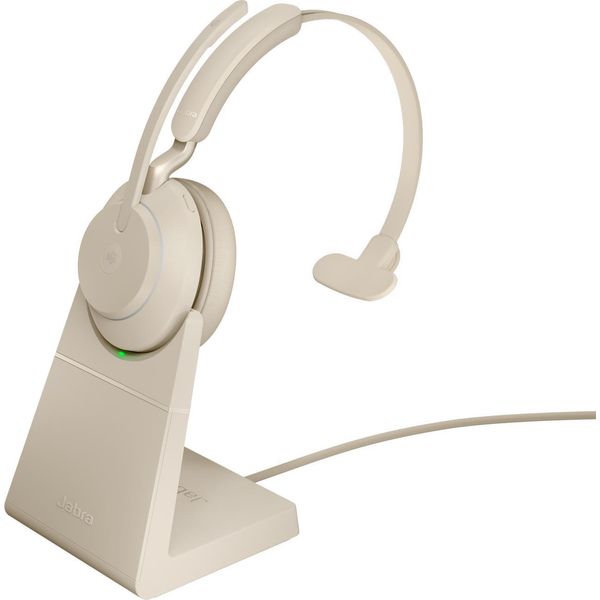 Jabra Evolve2 65, Senza Fili, Ufficio/Call Center, 20 - 20000 Hz, 99,2 G, Cuffie, Beige-image