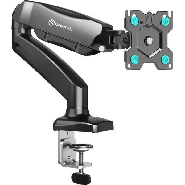 Onkron Tilt And Swivel Desk Mount For 13"-32"" Monitors, Max. 8 Kg, With Rotation, Black G80"-image