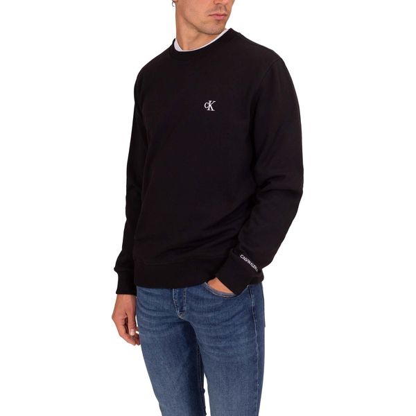 Calvin Klein Jeans - Felpa Uomo Invernale Con Monogram - Taglia M-image