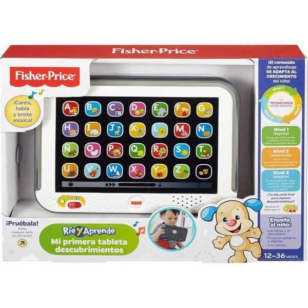 Fisher-Price La Mia Prima Tavoletta, Giocattoli Elettronici Per Bambini, Da 1 Anno In Su-image