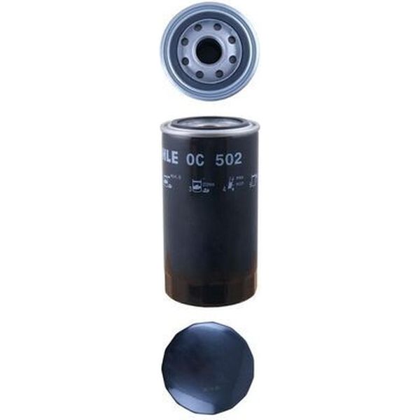 Filtro Olio Avvitabile Ø 93,5 Mm Mahle Per Iveco Eurocargo E Altri Modelli-image
