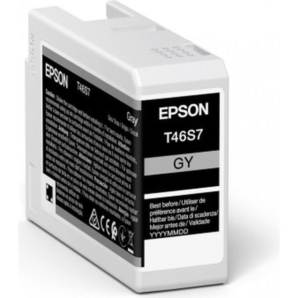 Epson T46S7 - 25 Ml - Grau - Original - Tintenpatrone - FüR Surecolor SC-P700-image